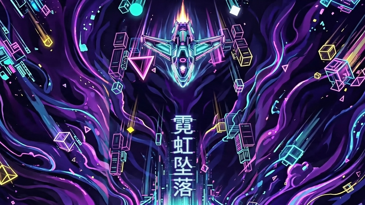 羡余的小游戏霓虹坠落上线了-羡余游戏免费公益